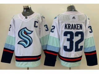 Seattle Kraken #32 Kraken Jersey White