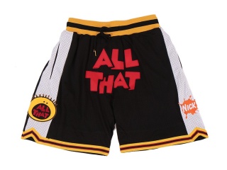 All That Nick Throwback Shorts Black