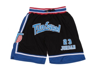 Space Jam 23 Michael Jordan Throwback Shorts Black