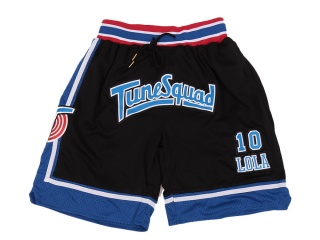 Space Jam 10 Tune Throwback Shorts Black