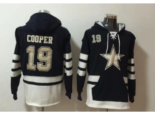 Dallas Cowboys #19 Amari Cooper Hoodie Blue