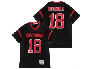 Sam Darnold 18 TAFT High School Football Jersey Black