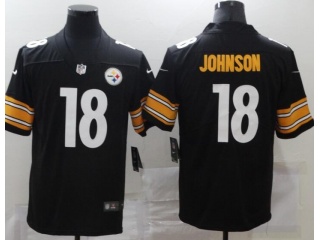 Pittsburgh Steelers #18 Diontae Johnson Limited Football Jersey Black