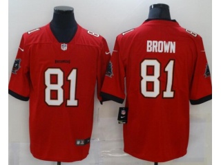 Tampa Bay Buccaneers #81 Antonio Red Vapor Limited Jersey Brown 