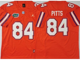 Florida Gators #84 Kyle Pitts Limited Jersey Orange 