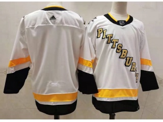 Adidas Pittsburgh Penguins Blank 2021 Breakaway Jersey White 