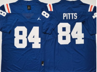 Florida Gators #84 Kyle Pitts Limited Jersey Blue