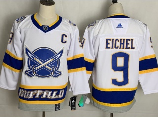 Adidas Buffalo Sabres #9 Jack Eichel White Jersey Retro