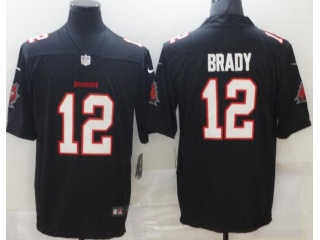 Tampa Bay Buccaneers #12 Tom Brady Limited Jersey Black