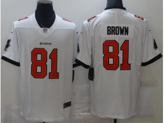 Tampa Bay Buccaneers #81 Antonio Brown Vapor Limited Jersey White