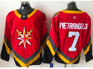 Adidas Vegas Golden Knights #7 Alex Pietrangel Retro Jersey Red 