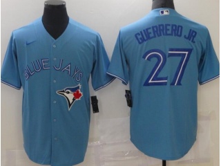 Nike Toronto Blue Jays #27 Vladimir Guerrero JR Cool Base Jersey Light Blue