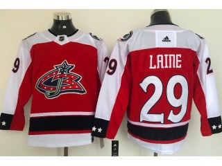 Adidas Columbus Blue Jackets #29 Patrik Laine Retro Hockey Jersey Red