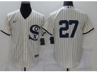 Nike Chicago White Sox #27 Field Of Dreams Cool Base Jersey Cream 