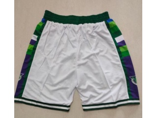 Milwaukee Bucks 75th Shorts White