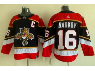 Adidas Florida Panthers #16 Aleksander Barkov Retro Jersey Black