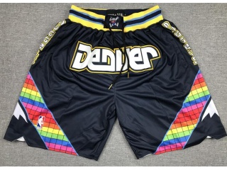 Denver Nuggets 2021-2022 City Just Don Shorts Black