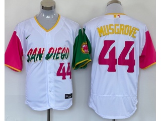 Nike San Diego Padres #44 Joe Musgrove City Flexbase Jersey White 