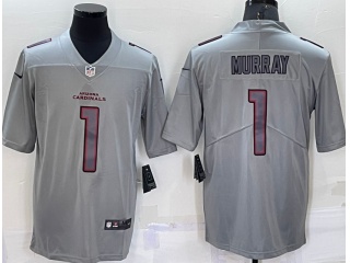 Arizona Cardinals #1 Kyler Murray Atmosphere Jersey Grey 