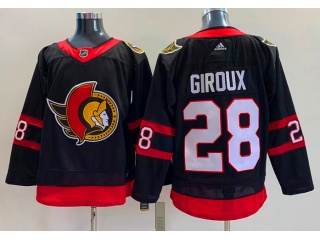 Adidas Ottawa Senators #28 Claude Giroux Jersey Black 