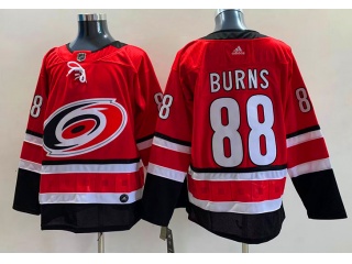 Adidas Carolina Hurricanes #88 Brent Burns Jersey Red