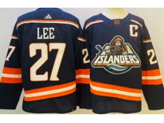 New York Islanders #27 Anders Lee Reverse Jersey Blue