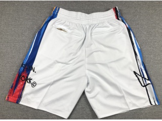 Brooklyn Nets With Pockets 2022-23 City Shorts White