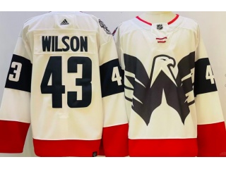 Washington Capitals #43 Tom Wilson 2023 Stadium Jersey White