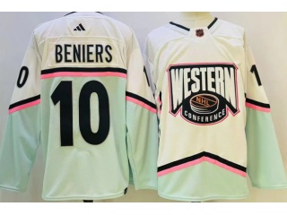 Seattle Kraken #10 Matty Beniers 2023 All Star Jersey Blue