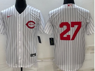 Cincinnati Reds #27 Trevor Bauer Field Of Dreams Cool Base Jersey White