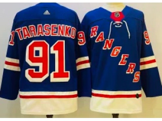 New York Rangers #91 Vladimir Tarasenko Jersey Blue 