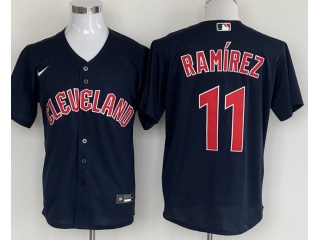 Cleveland Guardians #11 Jose Ramirez Cool Base Jersey Blue