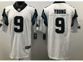 Carolina Panthers #9 Bryce Young Limited Jersey White