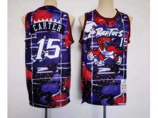 Toronto Raptors #15 Vince Carter Rabbit Year Throwback Jersey Purple