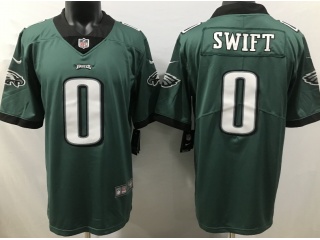 Philadelphia Eagles #0 D'Andre Swift Limited Jersey Green