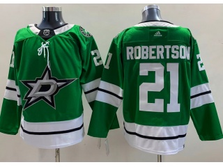 Adidas Dallas Stars #21 Jason Robertson Hockey Jersey Green