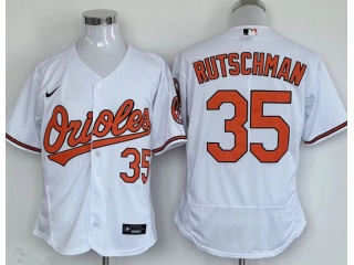 Nike Baltimore Orioles #35 Adley Rutschman Flexbase Jersey White