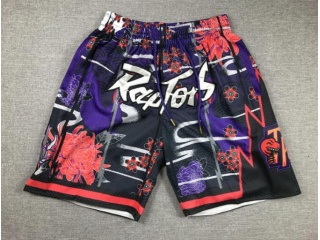 Toronto Raptors Rabbit Year Throwback Short Purple