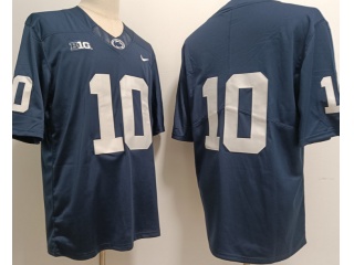 Penn State Nittany Lions #10 Nicholas Singleton Jersey Blue 