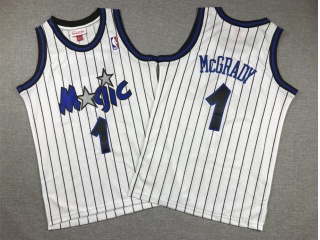 Youth Orlando Magic #1 Tracy McGrady Jersey White