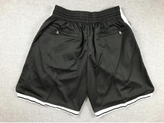 Brooklyn Nets Throwback Shorts Black