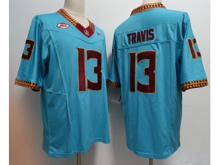 Florida State Seminoles #13 Jordan Travis Limited Jersey Blue