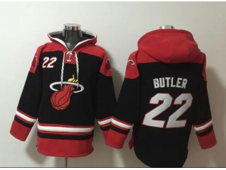 Miami Heat #22 Jimmy Butler Hoodies Black