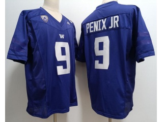 Washington Huskies #9 Michael Penix Jr. Jersey Purple