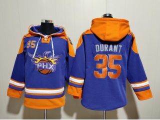 Phoenix Suns #35 Kevin Durant Hoodie Purple