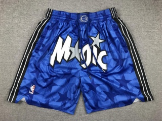 Orlando Magic Throwback Short Blue Stars