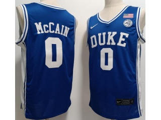 Duke Blue Devils #0 Jared McCain Jersey Blue