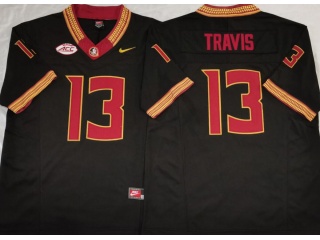 Florida State Seminoles #13 Jordan Travis Limited Jersey Black