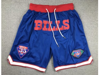 Buffalo Bills Just Don Short Blue