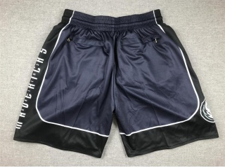 Dallas Mavericks MAVS Throwback Shorts Navy Blue   